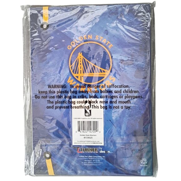Golden State Warriors Soft Cover Stitched Journal NEW 6"W x 8"H - Picture 2 of 4
